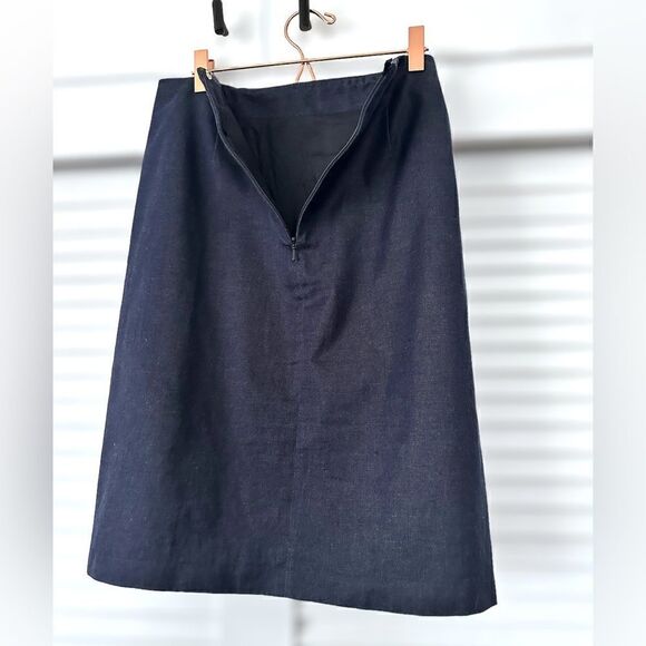 Brooks Brothers Wool Navy Pencil Skirt Career size 10P - Picture 12 of 16